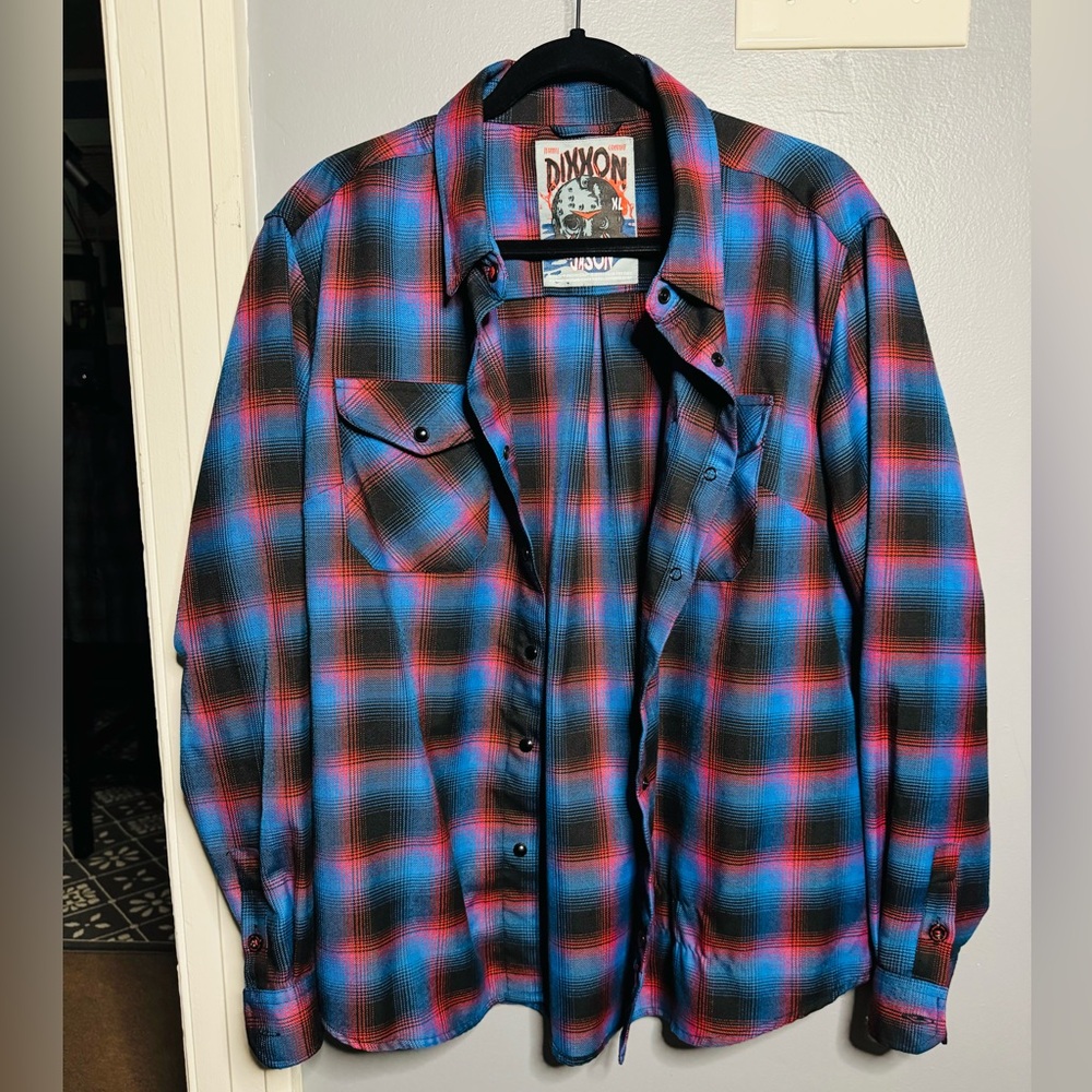 Dixxon women’s flannel “Jason vorhees” edition